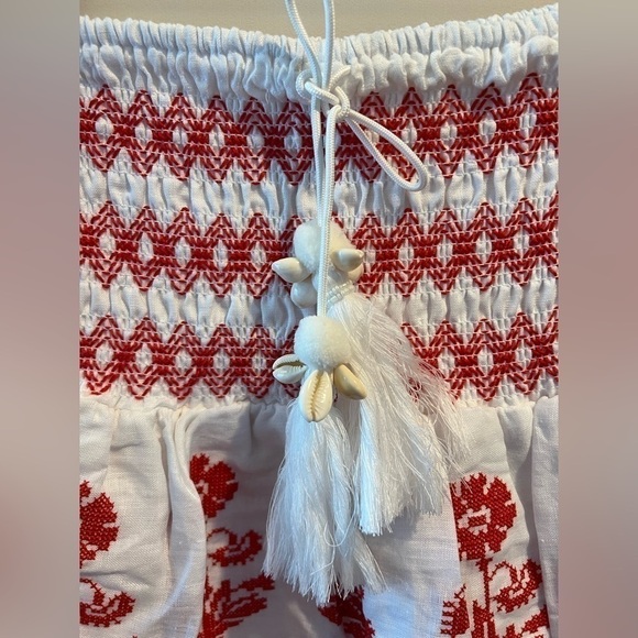 MILLY ESTEE CROSS STITCH EMBROIDERED
COLOR: HDX CORAL - Picture 9 of 16